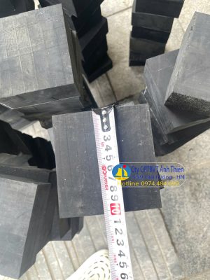 Cục Cao Su Giảm Chấn Vuông 100×100
